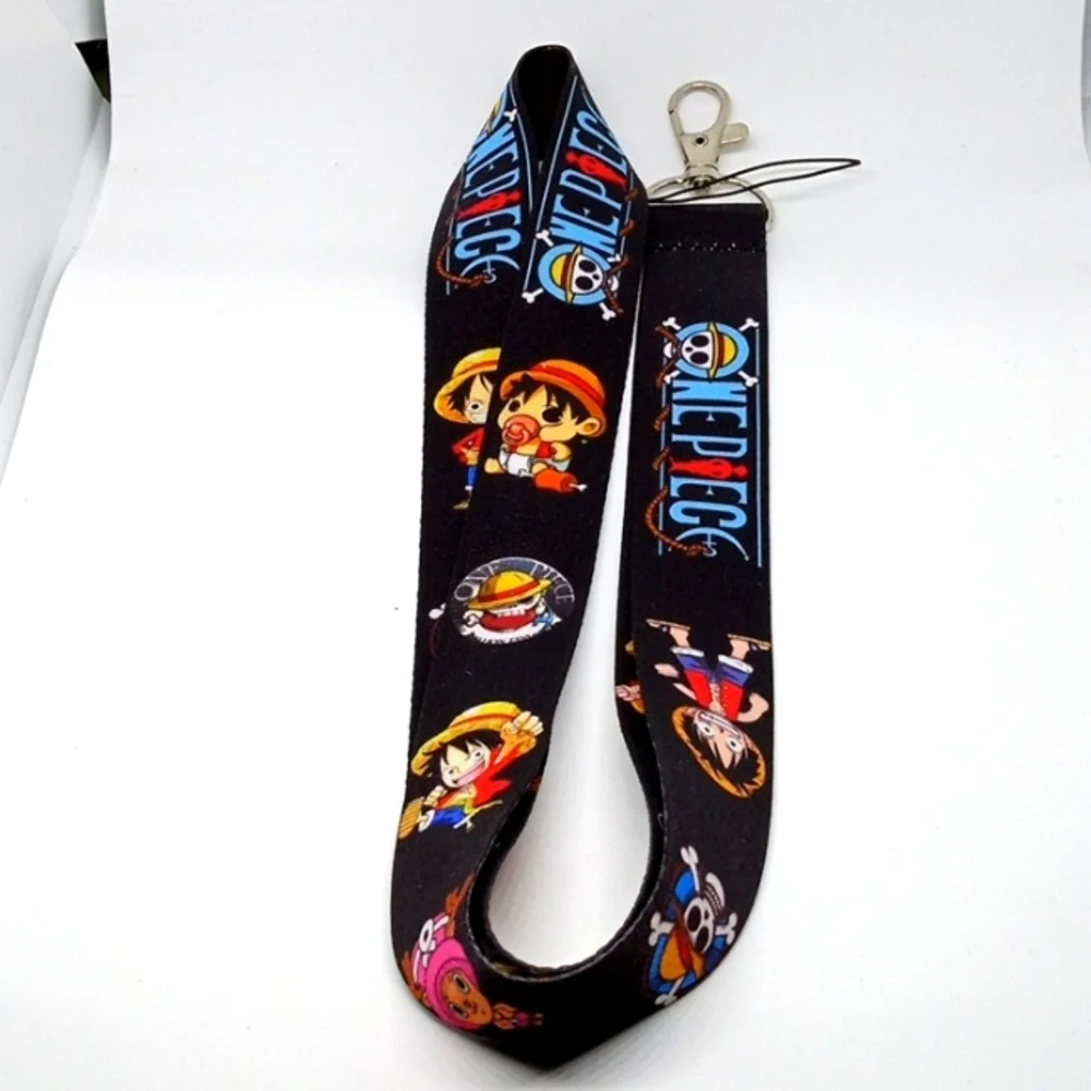 One piece lanyard